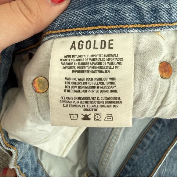 Agolde Riley Crop Endeavour - Picture 5 of 8